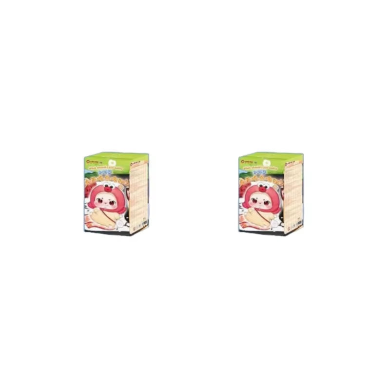 Baby Three New IP Chubby Bean What Should I Eat Today Series Blind Box Cute Backpack Pendant Collection Mysterious Box Gift