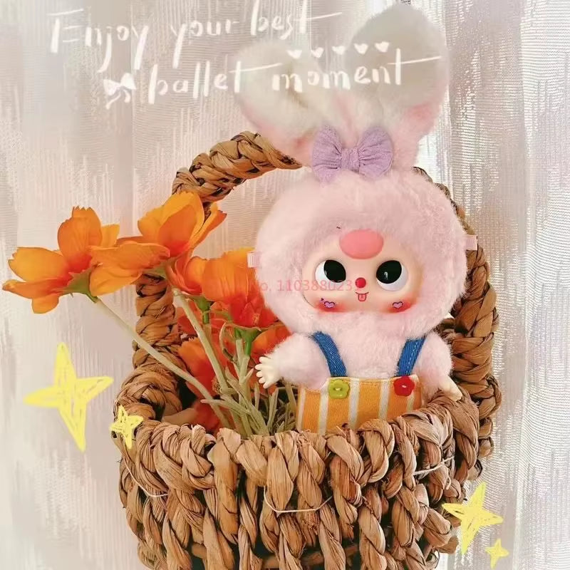 Genuine Baby Three Years Old Macaron Little Rabbit Series Blind Box Tide Play Ornament Pendant Creative Cute Doll Toy Gift