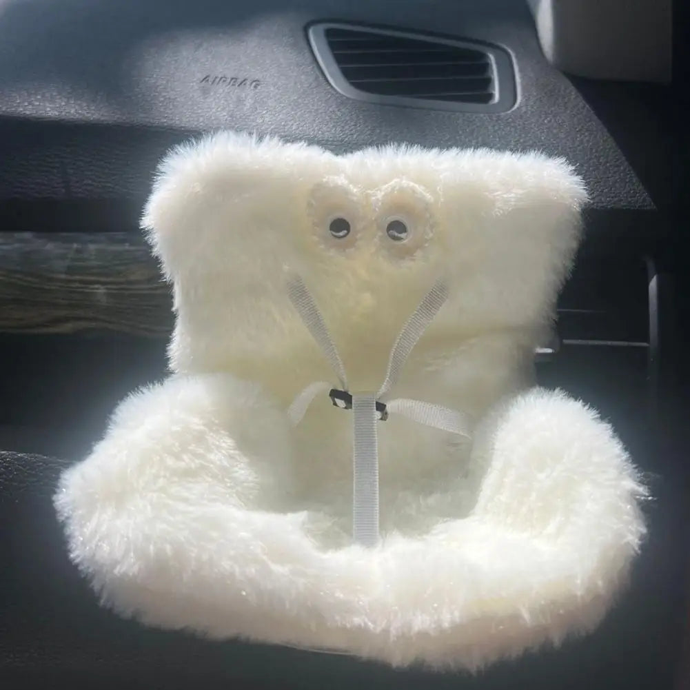 Car Doll Safety Seat for 17Cm Labubu Cartoon Chair Model for Labubu Car Seat Outlet Decor for Labubu Doll Car Interior Styling