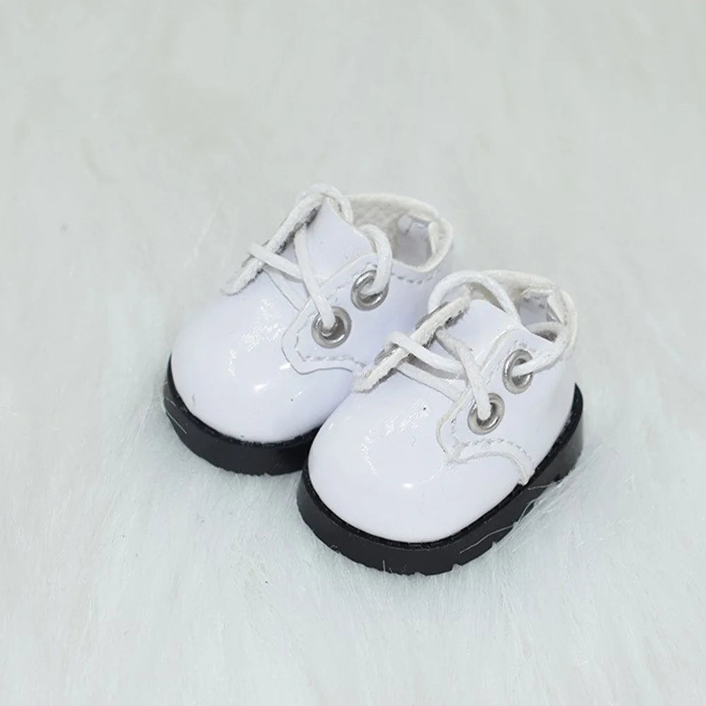 17Cm Mini Doll'S Clothes Outfit Accessories for Labubu V1 V2 V3 Striped Overalls Hats Glasses Shoes Cool Handsome Clothing Gift