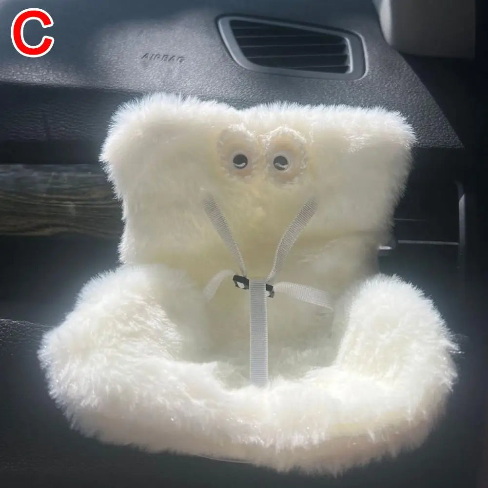 Car Doll Safety Seat for 17Cm Labubu Cartoon Chair Model for Labubu Car Seat Outlet Decor for Labubu Doll Car Interior Styling