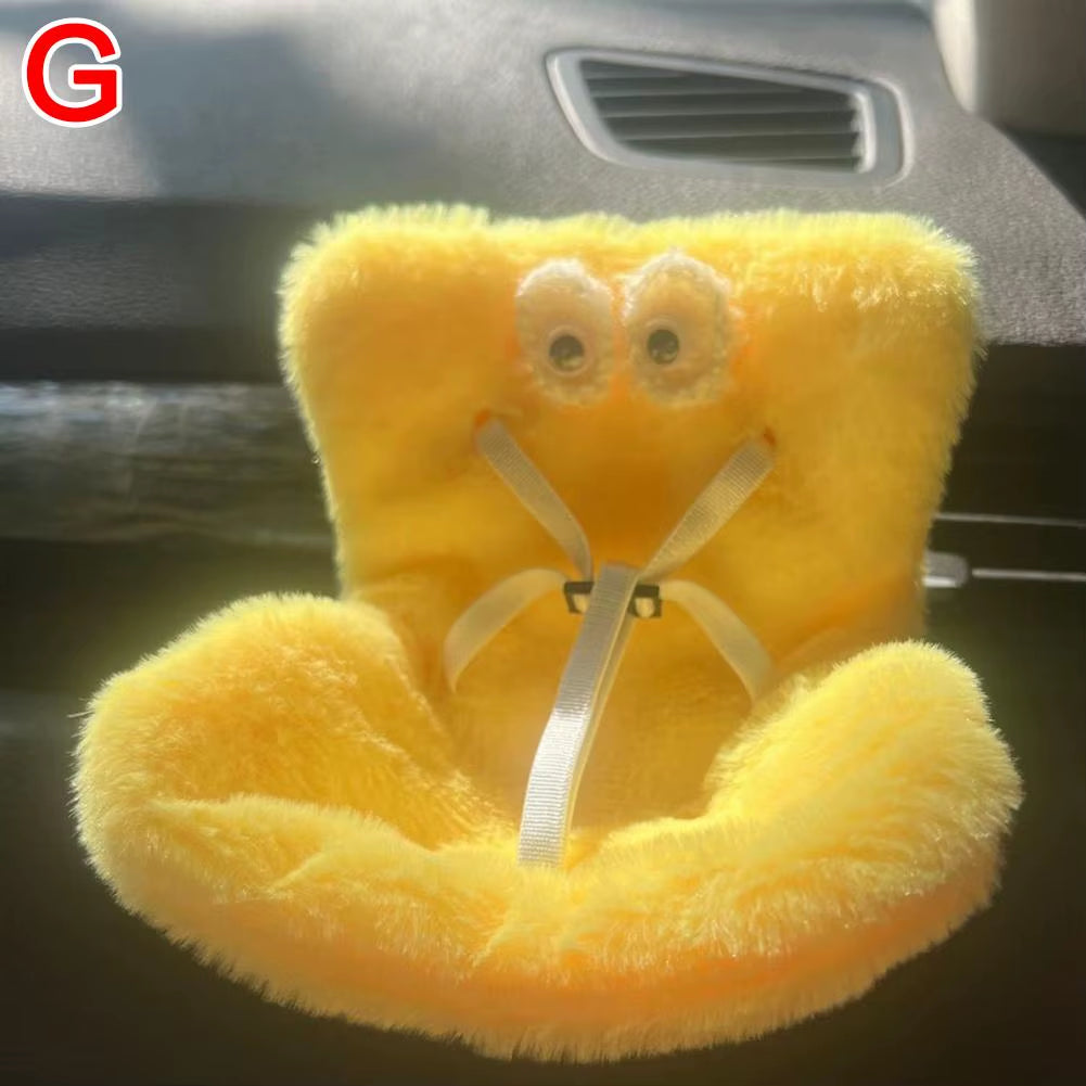 Car Doll Safety Seat for 17Cm Labubu Cartoon Chair Model for Labubu Car Seat Outlet Decor for Labubu Doll Car Interior Styling