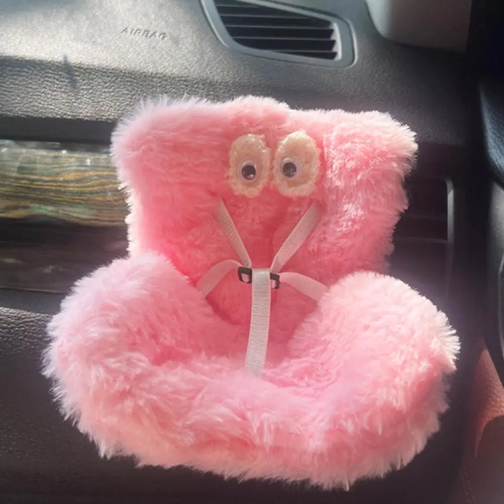 Car Doll Safety Seat for 17Cm Labubu Cartoon Chair Model for Labubu Car Seat Outlet Decor for Labubu Doll Car Interior Styling