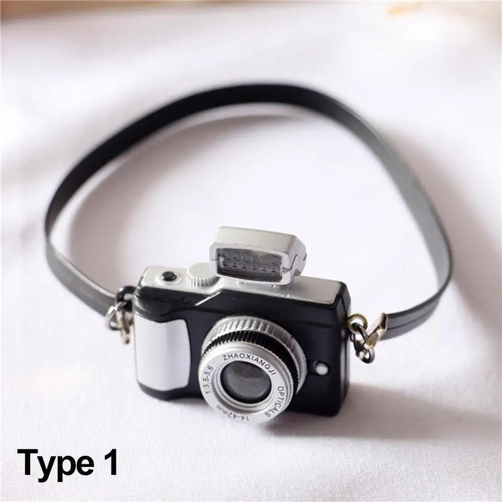 17Cm Mini Doll'S Clothes Outfit Accessories for Labubu V1 V2 V3 Striped Overalls Hats Glasses Shoes Cool Handsome Clothing Gift