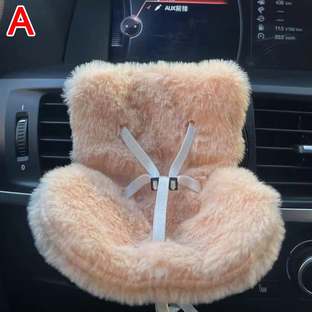 Car Doll Safety Seat for 17Cm Labubu Cartoon Chair Model for Labubu Car Seat Outlet Decor for Labubu Doll Car Interior Styling